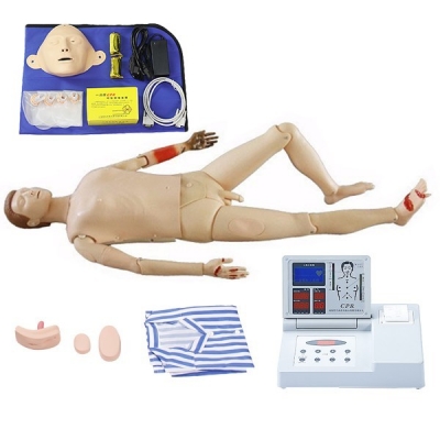 新型多功能護(hù)理急救模擬人（心肺復(fù)蘇、基礎(chǔ)護(hù)理男女導(dǎo)尿，四肢創(chuàng)傷）
